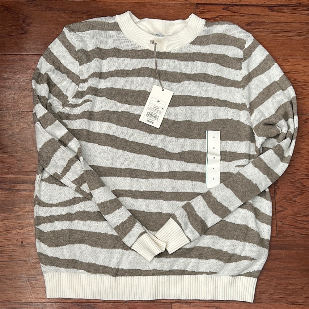 A new day striped sweater